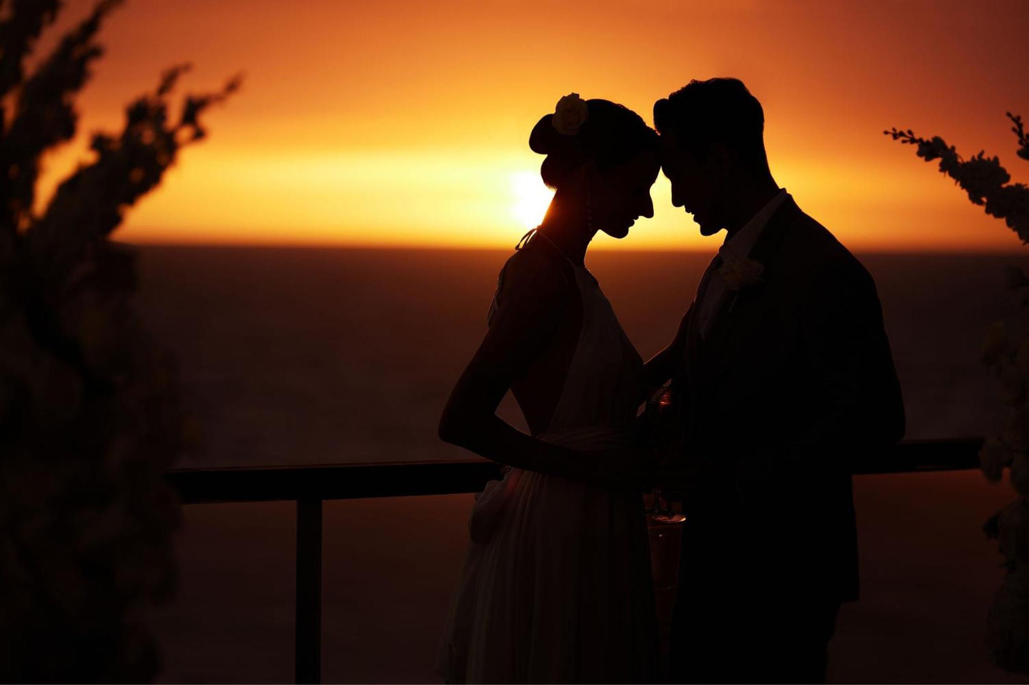 Sheraton Bali Kuta Resort Exterior foto Sunset wedding