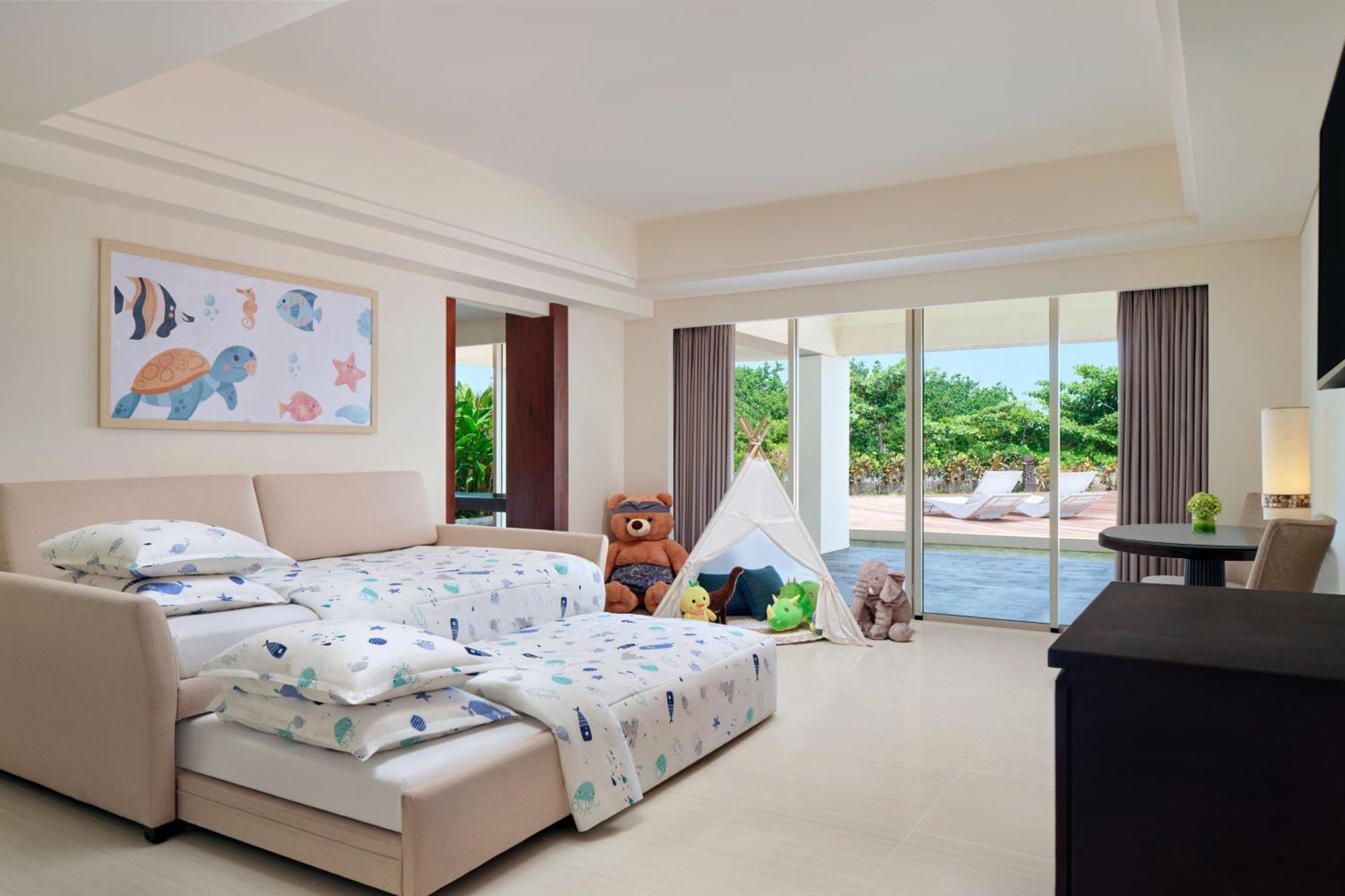 Sheraton Bali Kuta Resort Exterior foto A bedroom at the Atlantis Paradise Island
